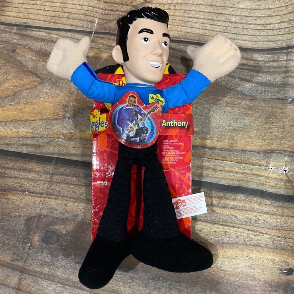 The Wiggles Anthony 9”  RARE toy from 2008